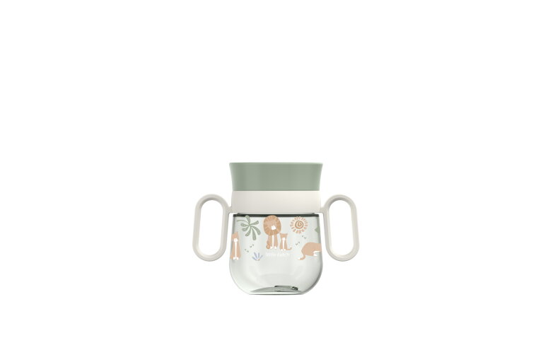 Mepal Mio 360° drinkbeker Little Dutch - 200 ml - Makkelijk vast te houden - Kinderservies - Safari Friends