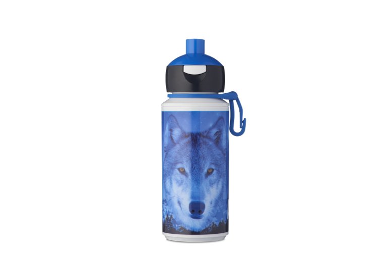 drinkfles-campus-pop-up-275-ml-animal-planet-wolf