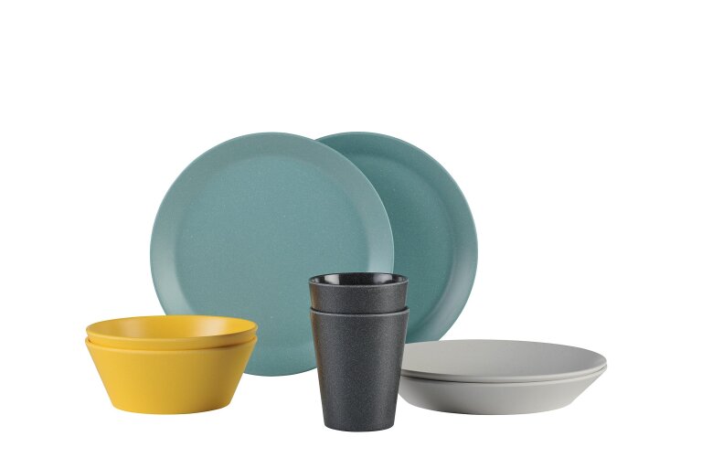 serviesset-bloom-8-delig-pebble-assorti