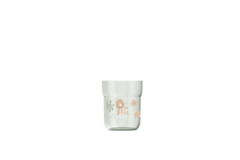 Mepal Mio Kinderbeker Little Dutch - 250 ml - Makkelijk vast te houden - Kinderservies - Safari Friends
