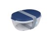 Saladbox Ellipse - Nordic Denim