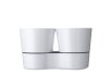 Kruidenpot Twin - Wit