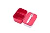 set inhoud bento lunchbox take a break midi - nordic red