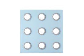 Onderzetter Domino - nordic blue