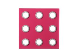 Onderzetter Domino - Latin Pink