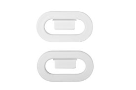 Sluitclip Lunchbox Take a Break 2 stuks - wit