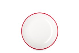 Diep bord Flow 220 mm - Rood