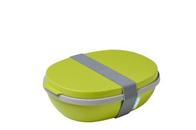 Lunchbox Ellipse duo - Lime (lichtgroen)