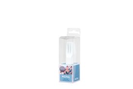 Campus fruitvorkjes 6 stuks - wit