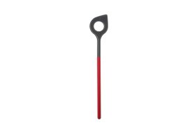 Roerlepel met gat Optima - Rood