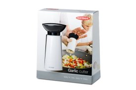 Knoflooksnijder - Wit (geschenkverpakking)