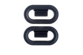 Sluitclip Lunchbox Take a Break 2 stuks - zwart