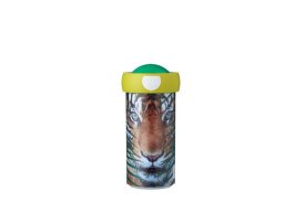 schoolbeker campus 300 ml - animal planet tijger