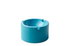 Asbak met deksel - Latin Blue