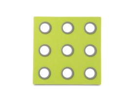 Onderzetter Domino - Latin Lime (lichtgroen)