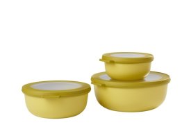 Multikom Cirqula set 3-dlg (350, 750, 1250 ml) - Nordic Lime