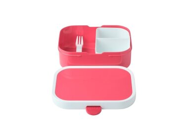 Giftset Campus (waterfles + lunchbox + fruitbox) - pink
