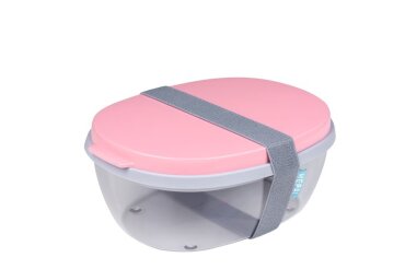Saladbox Ellipse - Nordic Pink