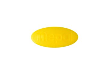 Knopje schoolbeker Campus 275 ml - geel