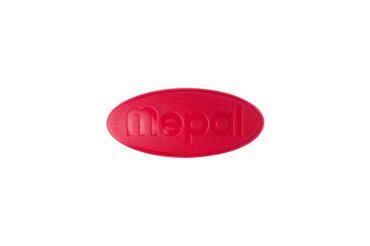 Knopje schoolbeker Campus 275 ml - rood
