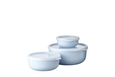 Set bewaardoos Lumina 3-delig (250+750+1500) - Nordic blue