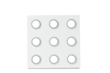 Onderzetter Domino - Wit