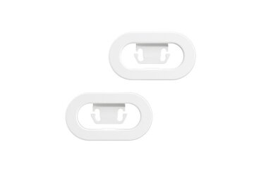 Sluitclip Lunchbox Take a Break 2 stuks - wit