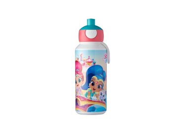drinkfles pop-up campus 400 ml - shimmer & shine