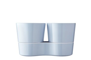 Kruidenpot twin - nordic blue
