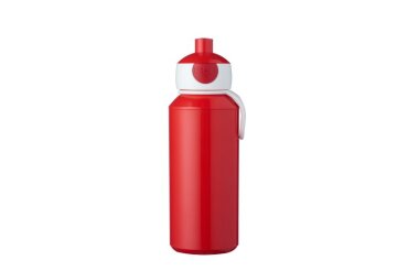 drinkfles pop-up campus 400 ml - red
