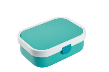 Giftset Campus (waterfles + lunchbox + fruitbox) - turquoise
