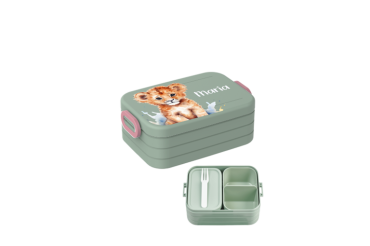 Ontwerp je eigen bento lunchbox Take a Break midi - Leeuwtje