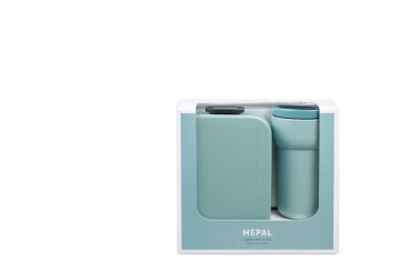 Giftset lunch (lunchbox + reisbeker) - Nordic green
