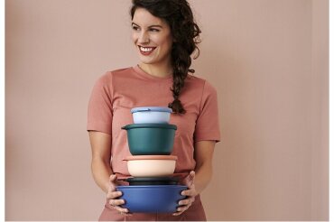 Multikom Cirqula set 3-dlg (350, 750, 1250 ml) - Nordic Blush