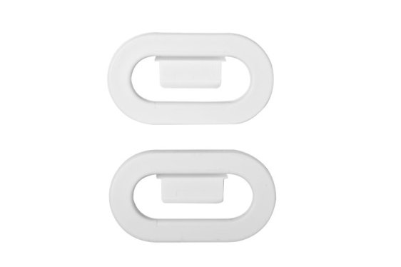 Sluitclip Lunchbox Take a Break 2 stuks - wit