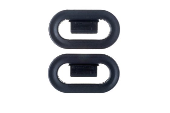 Sluitclip Lunchbox Take a Break 2 stuks - zwart