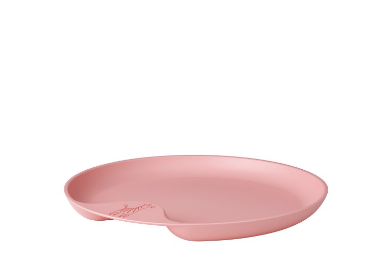 children-s-plate-mio-deep-pink