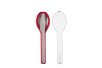 Set cutlery Ellipse 3 pcs - Nordic red