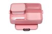 bento lunch box take a break large - nordic pink