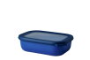 Multi bowl Cirqula rectangular 1000 ml / 34 oz - Vivid blue