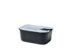 Food storage box EasyClip 700 ml - Nordic black