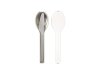Cutlery 3 piece Ellipse - white