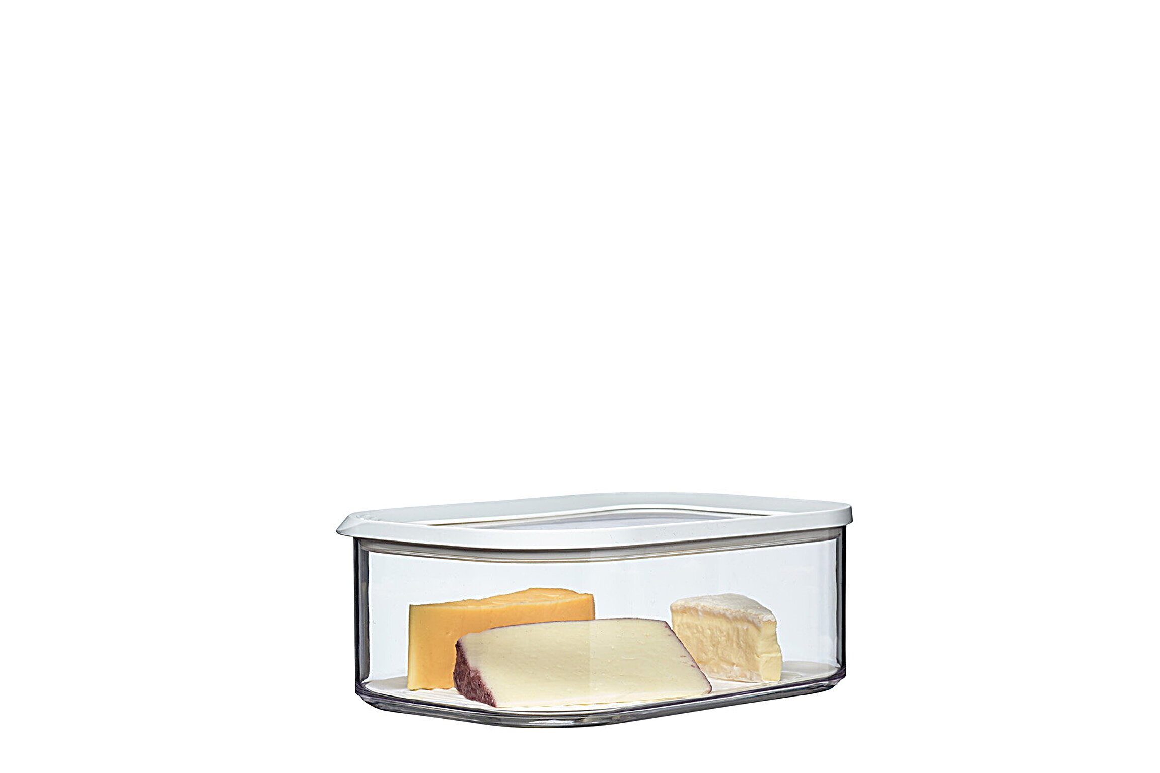 Cheese Box Modula 2000 ml / 68 oz  - white