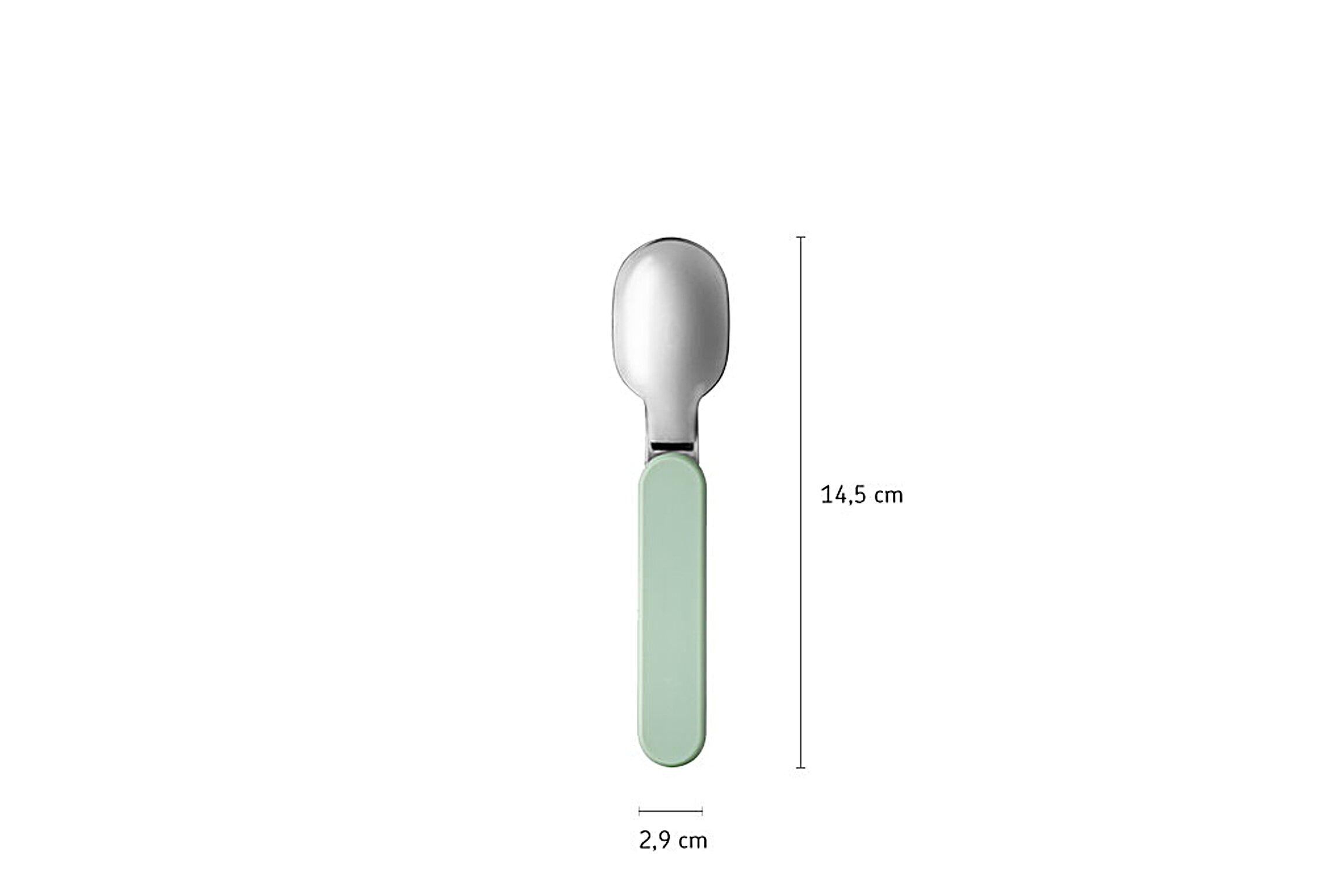 folding spoon ellipse - wit