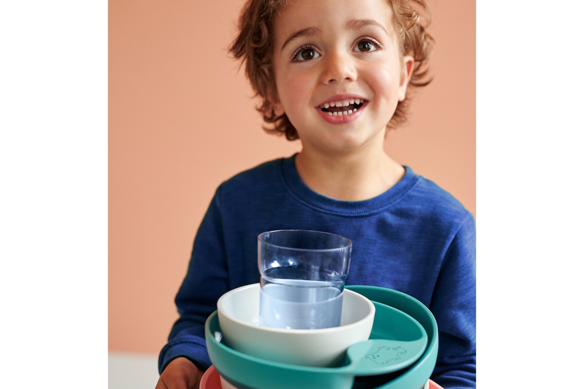 children's bowl mio - deep blue
