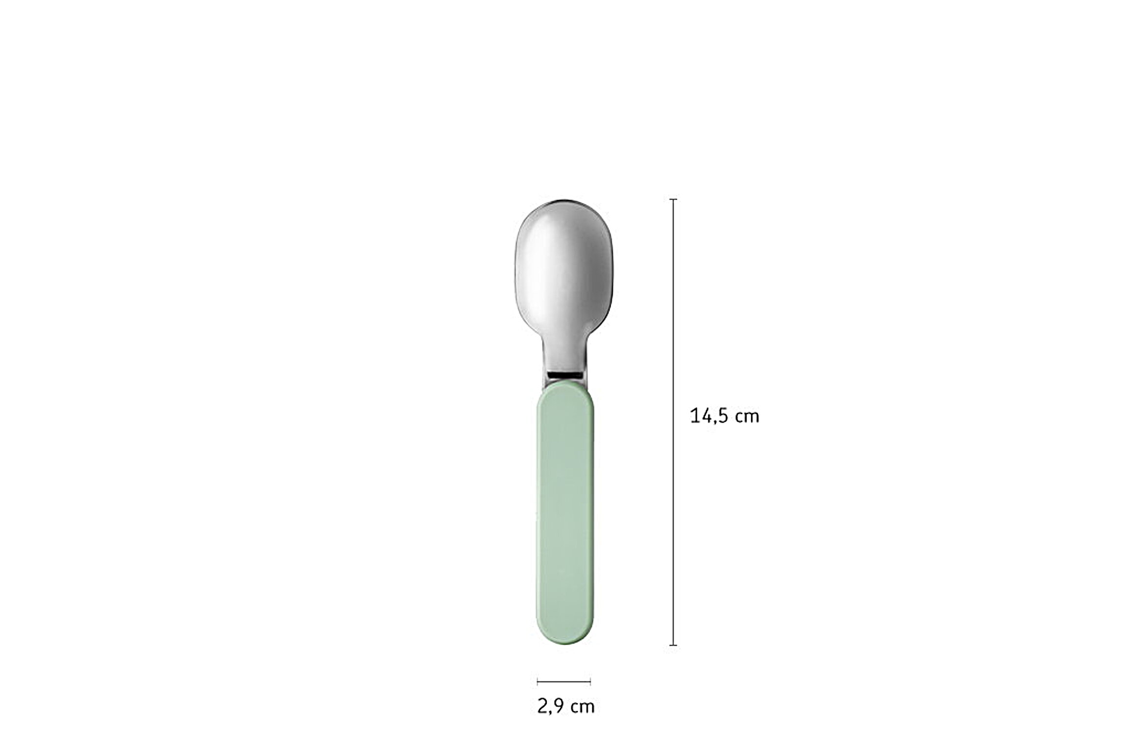 Folding spoon Ellipse - Nordic sage