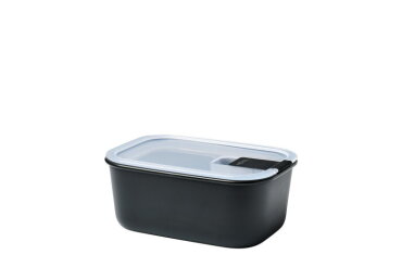 Food storage box EasyClip 700 ml - Nordic black