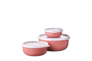 Set Storage box Lumina 3 pcs (250+750+1500) - Vivid mauve