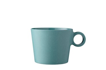 cappuccino mug bloom 375 ml - pebble green