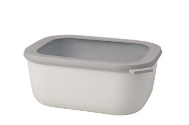 Multi bowl Cirqula rectangular 3000 ml / 101 oz  - Nordic white